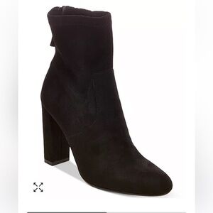 Steve Madden Brisk Block-Heel Sock Booties Size 10 NWOT